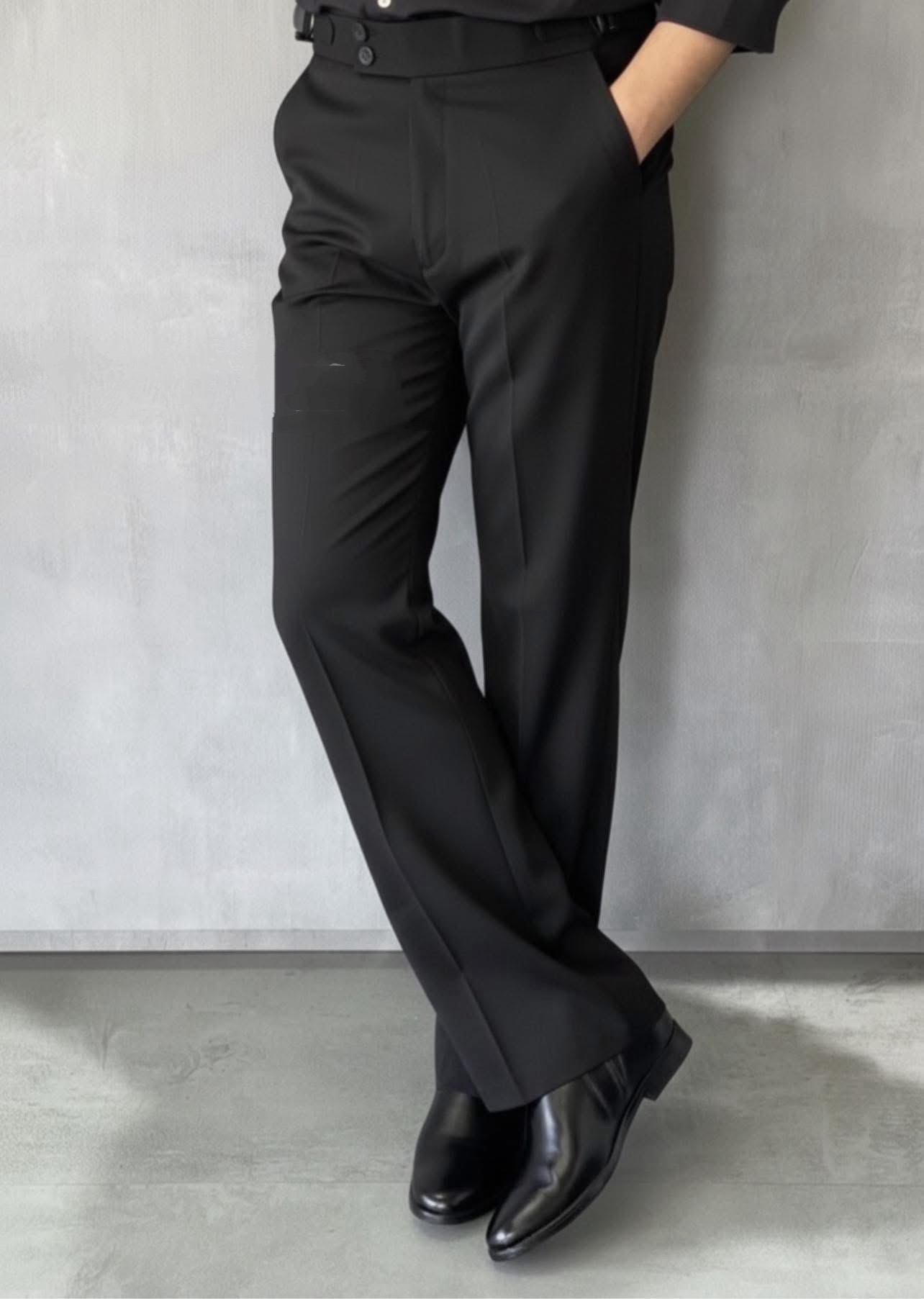 FORMAL BOOTCUT GHURKHA ( BALCK )