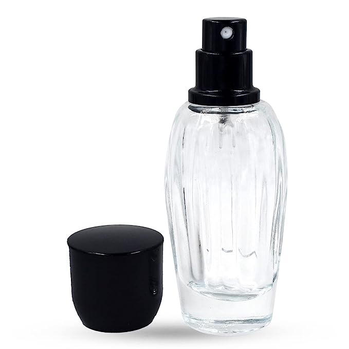Empty 30ml Perfume Atomizer Spray Glass Bottle Round shape Refillable 1pcs_img_0