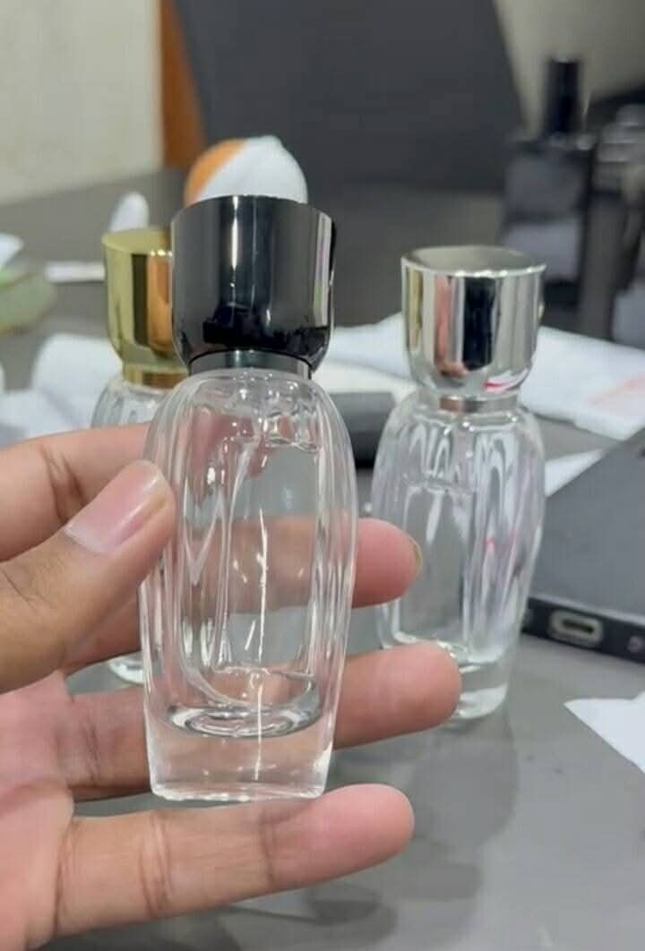 Empty 30ml Perfume Atomizer Spray Glass Bottle Round shape Refillable 1pcs_img_1