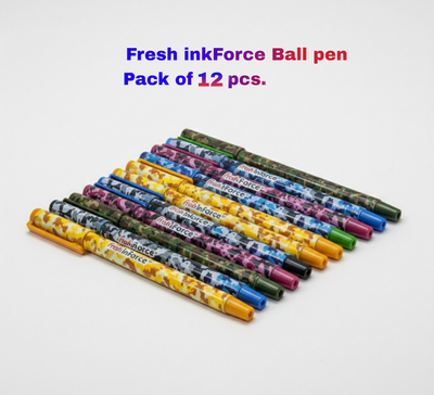 Fresh inkForce Ball pen Pack of 48 pcs with Jar or 12pcs_img_1