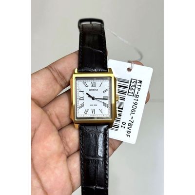 CASIO STANDARD TANK LEATHER BELT WATCH MTP-B190GL-7BVDF_img_5