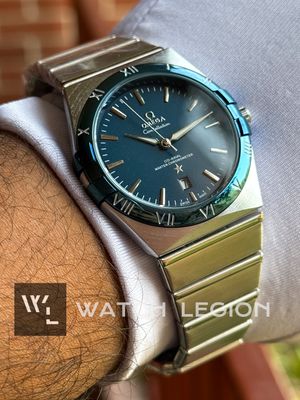 OMEGA CONSTELLATION TWO TONE BLUE DIAL SWEEP_img_2