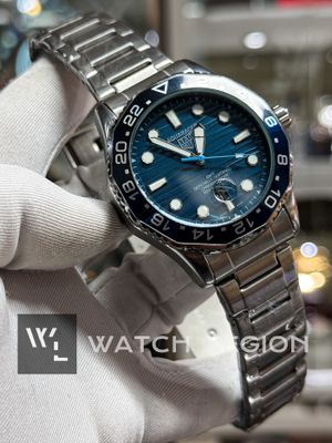 TAG HEUER AQUARACER PROFESSIONAL TWO TONE BEZEL BLUE DIAL SWEEP_img_0