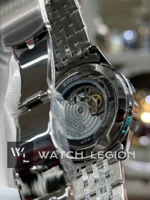 CITIZEN AUTOMATIC OPEM HEART BLUE DIAL_img_6