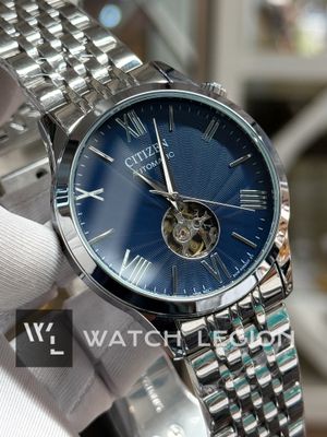 CITIZEN AUTOMATIC OPEM HEART BLUE DIAL_img_2