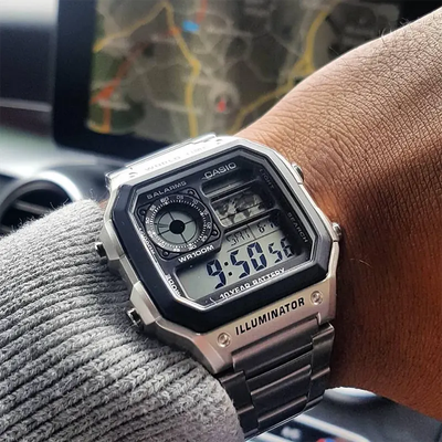CASIO AE-1200WHD-1A | WORLD TIME DIGITAL WATCH (STAINLESS STEEL BRACELET)_img_3