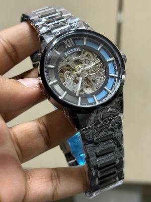FOSSIL AUTO SKELETON BLUE DUAL TONE DIAL_img_0