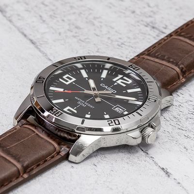 CASIO ENTICER BLACK DIAL MEN'S WATCH| MTP-VDO1L-1BVUDF_img_5