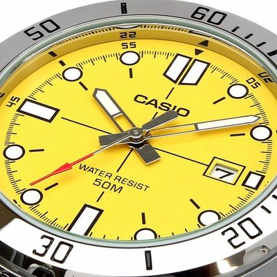 CASIO ENTICER MTP-VD01D-9EVUDF YELLOW DIAL MEN’S WATCH_img_3
