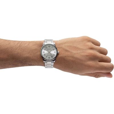 CASIO MEN'S STANDARD EASY READER SILVER DIAL WATCHMTP-VOOTD-7BUDF_img_2