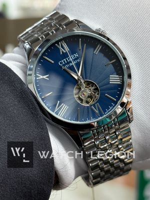CITIZEN AUTOMATIC OPEM HEART BLUE DIAL_img_3