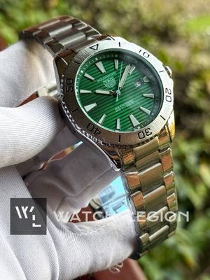TAG HEUER AQUARACER GEEEN DIAL SWEEP