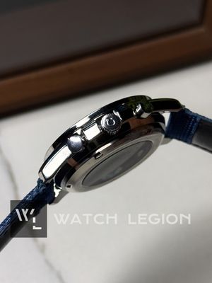 OMEGA SPEEDMASTER CHRONOGRAPH BLACK BELT WHITE DIAL_img_1