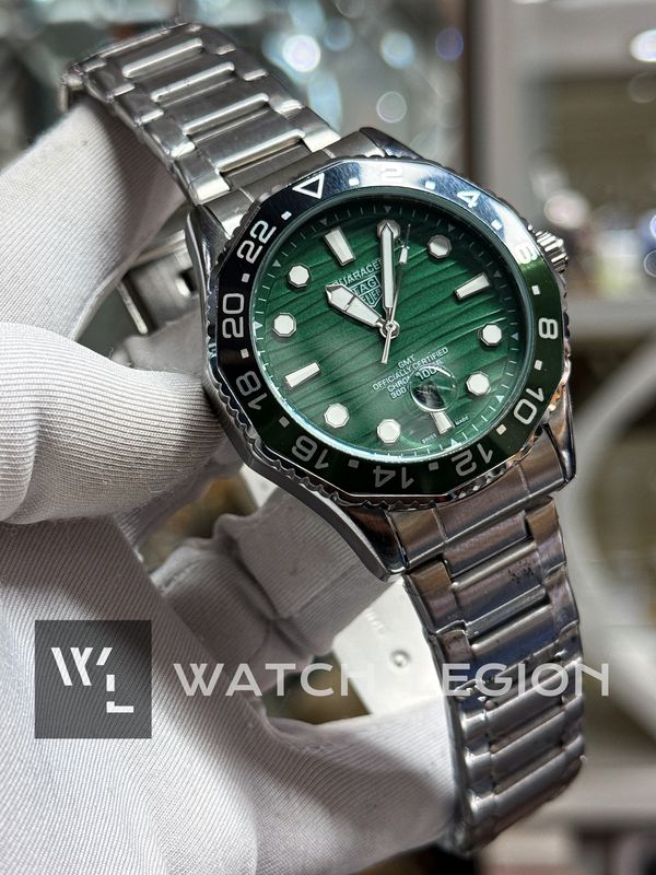 TAG HEUER AQUARACER PROFESSIONAL GREEN DIAL SWEEP