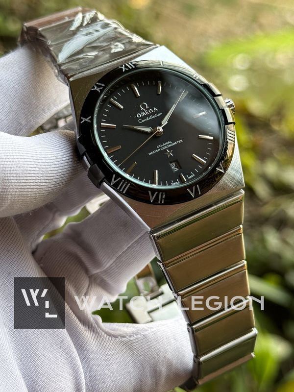OMEGA CONSTELLATION BLACK DIAL SWEEP