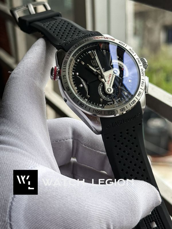 TAG HEUER GRAND CARRERA CALIBER 36 SILICONE BELT