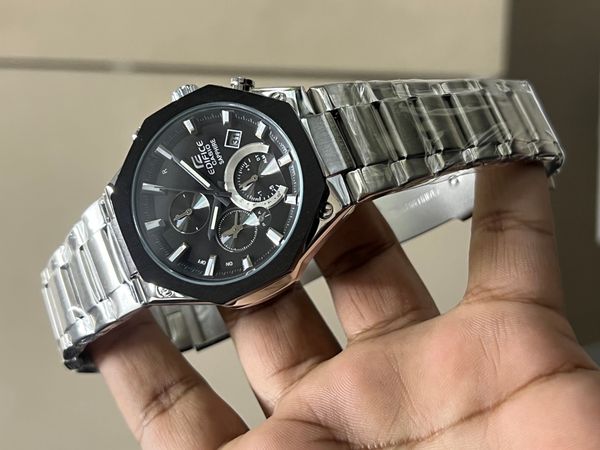 EDIFICE EQB1100 BLACK BEZEL SILVER SHADE