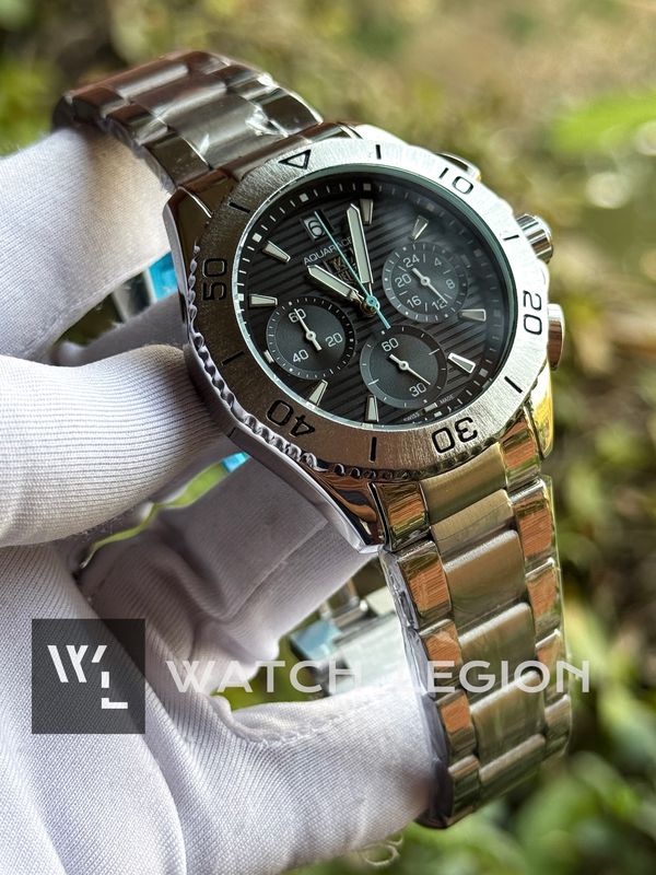 TAG HEUER AQUARACER CHRONOGRAPH BLACK DIAL