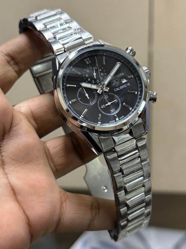 TAG HEUER AQUARACER CHRONOGRAPH BLACK DIAL