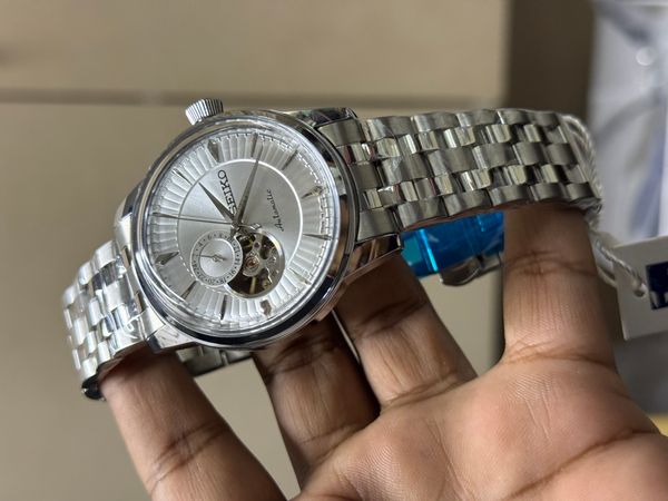 SEIKO PRESAGE OPEN HEART AUTO WHITE DIAL