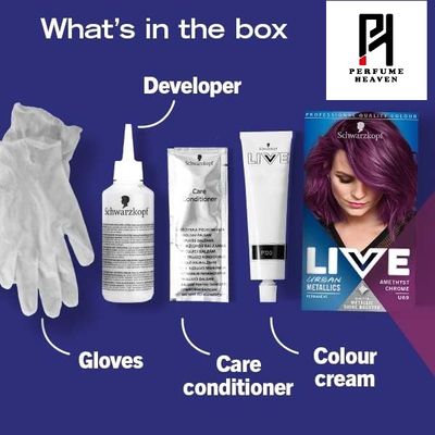 Schwarzkopf Live Urban Metallics U69 Amethyst Chrome Permanent Hair Color_img_2