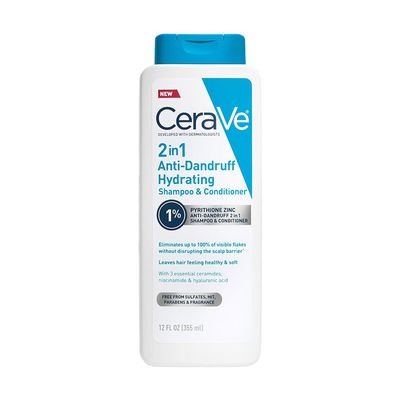 CeraVe 2-in-1 Anti-Dandruff Antipelliulaire Shampoo and Conditioner – 355ml_img_0