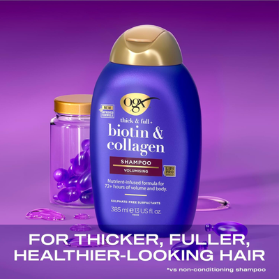 OGX Thick & Full + Biotin & Collagen Shampoo 385ml_img_0