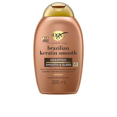 OGX Brazilian Keratin Smooth Shampoo Sulphate Free 385ml_img_2