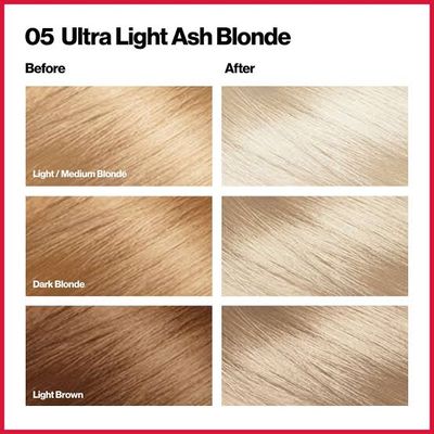 Revlon ColorSilk Beautiful 3D Hair Color - 05 Ultra Light Ash Blonde_img_2