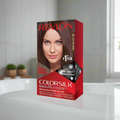 Revlon Colorsilk Beautiful 3D Hair Color - 27 Deep Rich Brown_img_1