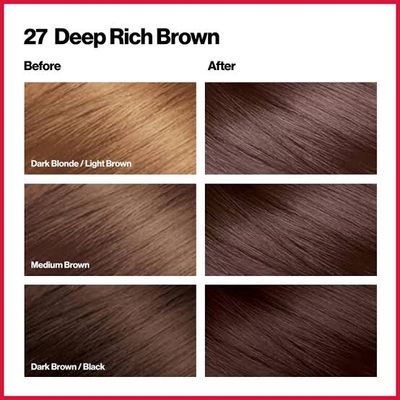 Revlon Colorsilk Beautiful 3D Hair Color - 27 Deep Rich Brown_img_2