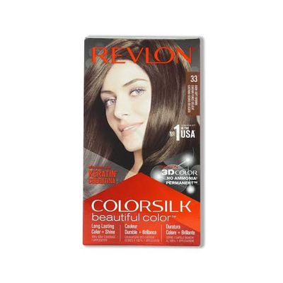 Revlon ColorSilk Beautiful Color - 33 Dark Soft Brown_img_1