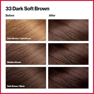 Revlon ColorSilk Beautiful Color - 33 Dark Soft Brown_img_2