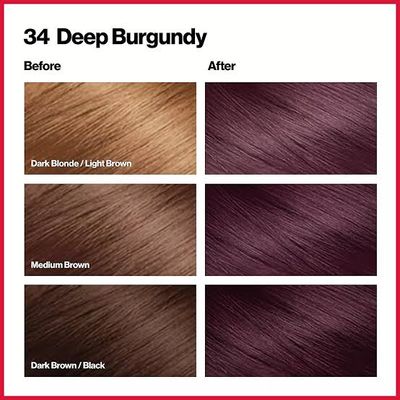 Revlon Colorsilk Beautiful Hair Color - 34 Deep Burgundy_img_1