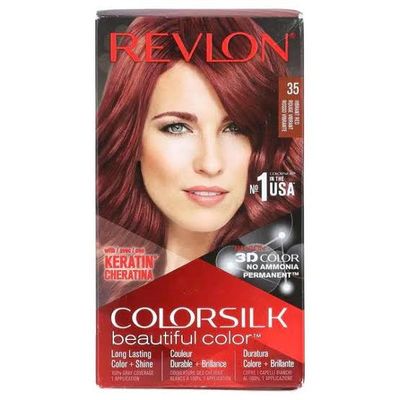Revlon Colorsilk Beautiful Hair Color - 35 Vibrant Red_img_2