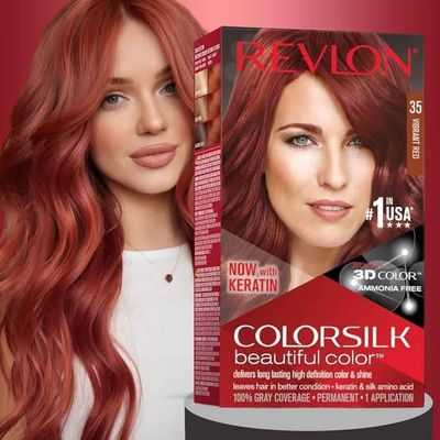 Revlon Colorsilk Beautiful Hair Color - 35 Vibrant Red_img_0