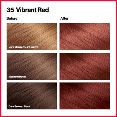 Revlon Colorsilk Beautiful Hair Color - 35 Vibrant Red_img_1