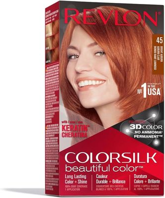 Revlon Hair Color Silk - 45 Bright Auburn_img_1