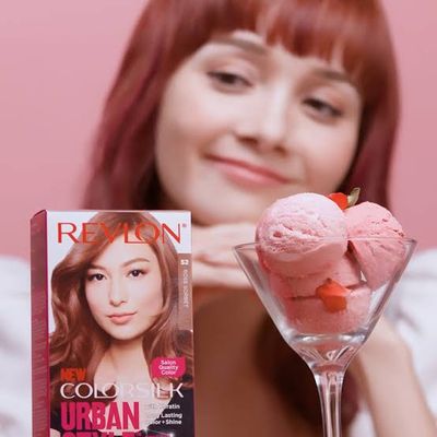 REVLON Colorsilk Hair Color Urban Style 52 Rose Sorbet_img_2