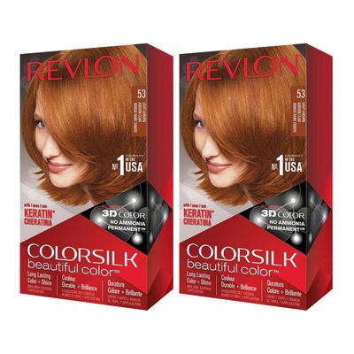 Revlon Colorsilk Beautiful Hair Color - 53 Light Auburn_img_1