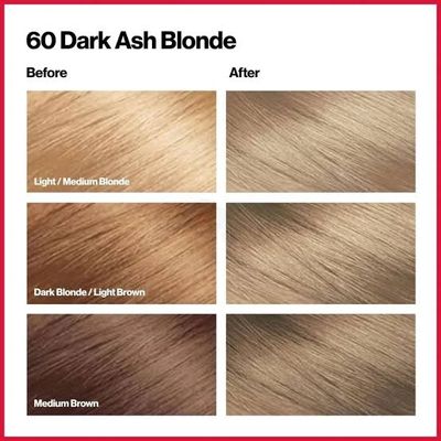Revlon Color Silk beautiful hair Color 60 Dark Ash blonde_img_1