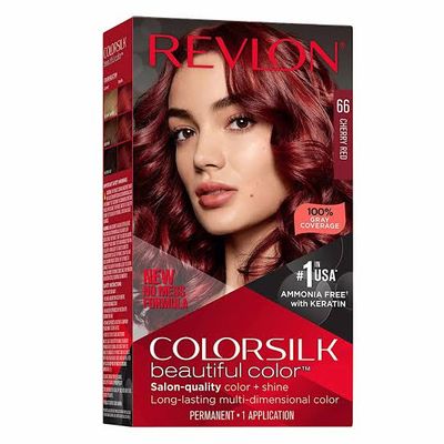 Revlon Colorsilk Hair Color 66 Cherry Red_img_1