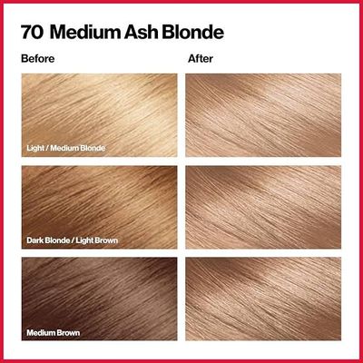 Revlon Colorsilk Beautiful Hair Color - 70 Medium Ash Blonde_img_1