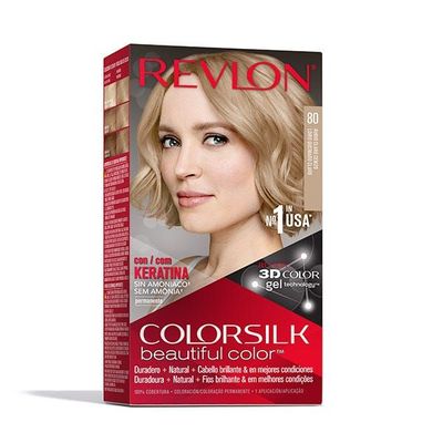 Revlon ColorSilk Beautiful Color 80 Light Ash Blonde_img_2