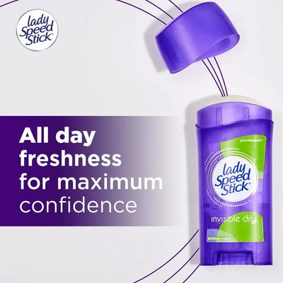 Lady Speed Stick Invisible Dry Anti perspirant Deodorant Powder Fresh 65g_img_0