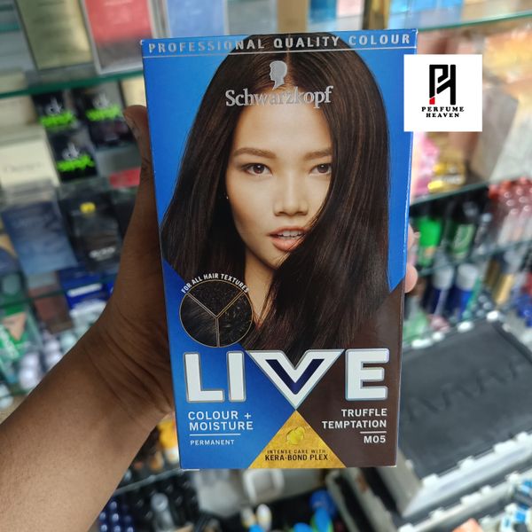Schwarzkopf Live Colour M05 Truffle Temptation Brown Permanent Hair Dye