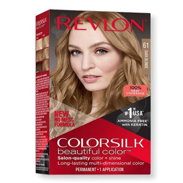 Revlon Color Silk beautiful hair Color 61 Dark Blonde
