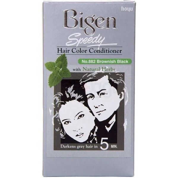 Bigen Hair Color Conditioner Brownish Black 882