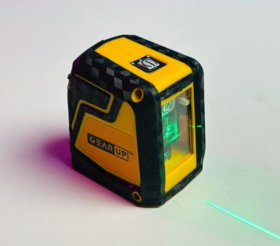 GearUP Precision Self-Leveling Cross Line Laser Level – Ultra-Bright Green Beam_img_0