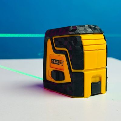 GearUP Precision Self-Leveling Cross Line Laser Level – Ultra-Bright Green Beam_img_1